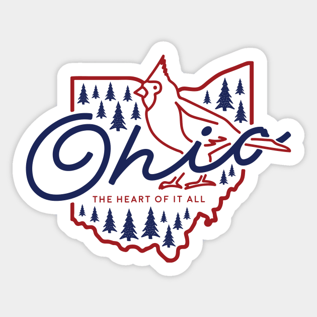 Ohio Sticker by luckybengal